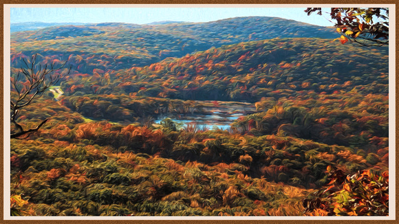131018_1499_SX50_IsItArt Autumn in New York's Lower Hudson Highlands