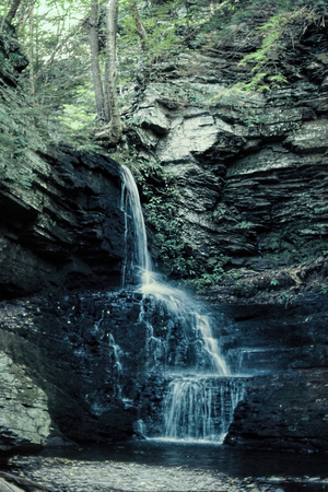 730900_0008_FTb Bridal Veil Falls at Bushkill in Pennsylvania
