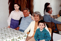 900411_0003_F1 Grandma and Grandpa with Kym and Erik on Grandpa's 70th Birthday