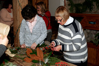 181206_4197_NX1 My Wife Kathy and Our Friend Elaine Create Their Winterscape Floral Designs at Westmoreland Sanctuary