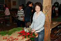 181206_4182_NX1 My Wife Kathy Works on Her Winterscapes Floral Design at Westmoreland Sanctuary