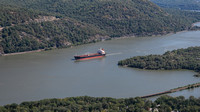 190917_4567_NX1 A Tanker Steams North on the Hudson River Below Bear Mountain