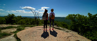 210616_04420_A7RIV Flavia and Stefania View the Lower Hudson Valley from the Summit of Bear Mountain