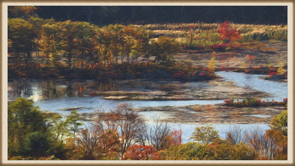 131018_1501_SX50_IsItArt Autumn in New York's Lower Hudson Highlands