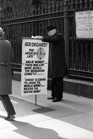 750200_0009_F1 Sidewalk Preacher Outside Saint Paul's Church in NYC