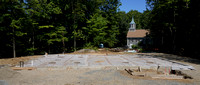 230801_09094_A7RIV The Foundation of the new Environmental Education Center at Westmoreland Sanctuary has been Inspected and Awaits the Pouring of the Slab