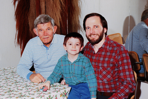 900411_0005_F1 Grandpa, Erik and Eddie on Grandpa's 70th Birthday