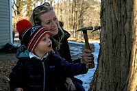 190216_4272_NX1 The Allatt Family Taps Their Adopted Maple Tree for Sugaring Season at Westmoreland Sanctuary