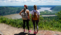 210616_04429_A7RIV Flavia and Stefania View the Lower Hudson Valley from just off the Appalacian Trail on Bear Mountain