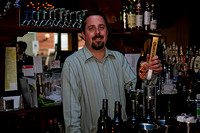 060915_1341_5D Rob Tends Bar at Rosie's 85th Birthday