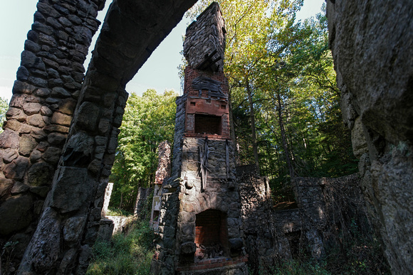 171018_3438_NX1 The Ruins of Northgate, the 1920s Hudson Highlands Cornish Estate in Cold Spring NY