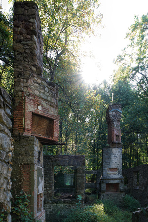 171018_3431_NX1 The Ruins of Northgate, the 1920s Hudson Highlands Cornish Estate in Cold Spring NY
