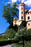 790500_0072_F1 Kathy at Schloss Hohenschwangau in the Bavarian Alps