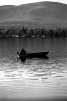 740500_0010_F1 Fisherman on Pontoosuc Lake, Massachusetts