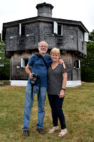 170804_DSC 2157_NIKON D3400 My Cousin Patty and I at Maine's Fort Edgecomb State Historic Site_photo coutesy of Patty's Husband Tim