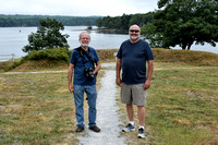 170804_DSC 2159_NIKON D3400 Tim and and I at Maine's Fort Edgecomb State Historic Site_photo coutesy of my cousin Patty